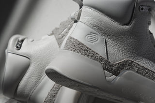 women's high-top leather trainer