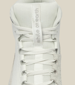 women's high-top leather trainer