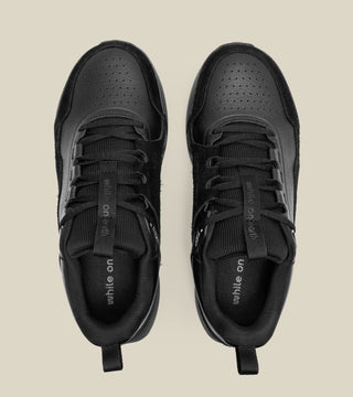 women's leather trainer