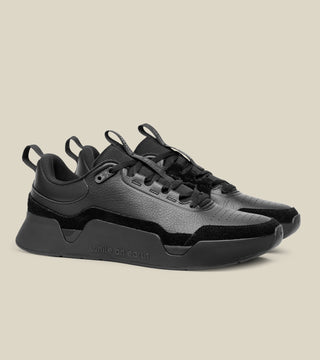 women's leather trainer