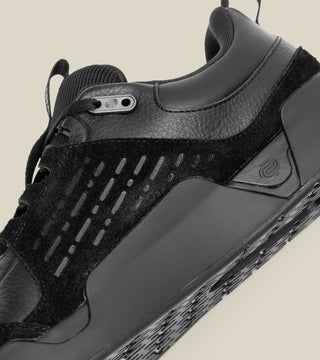 women's leather trainer