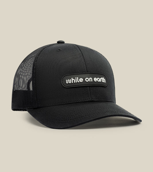 BlackTruckerHat_Front_ADJ_gran
