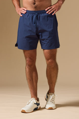 men's hybrid short 7"